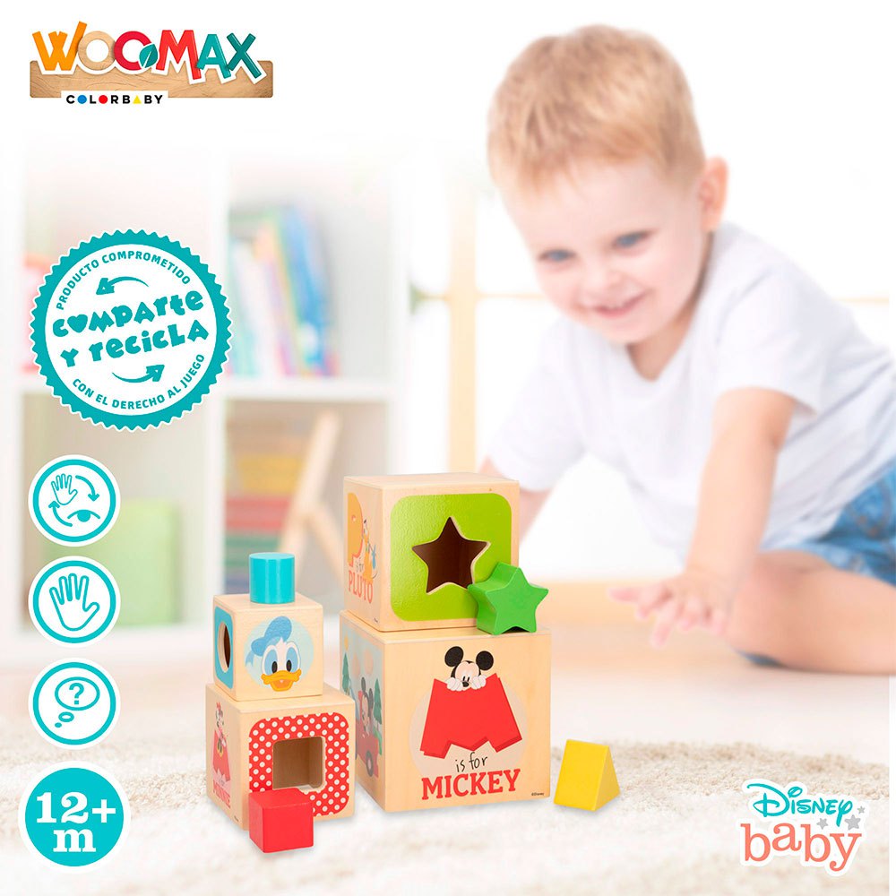 Woomax Wooden Nesting Figures 8 Pieces