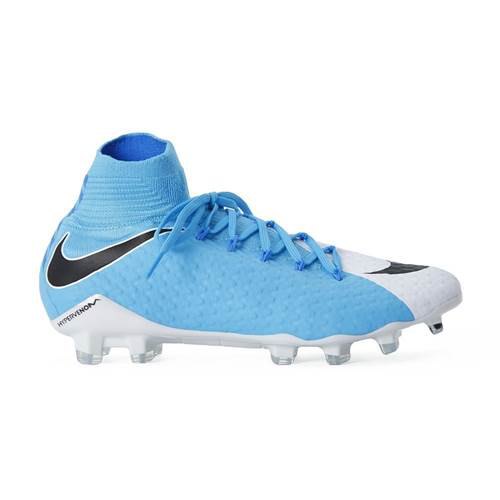 lluvia Extracto Lógicamente Nike Botas de futbol Hypervenom Jr Phantom 3 Df Fg Azul | Goalinn