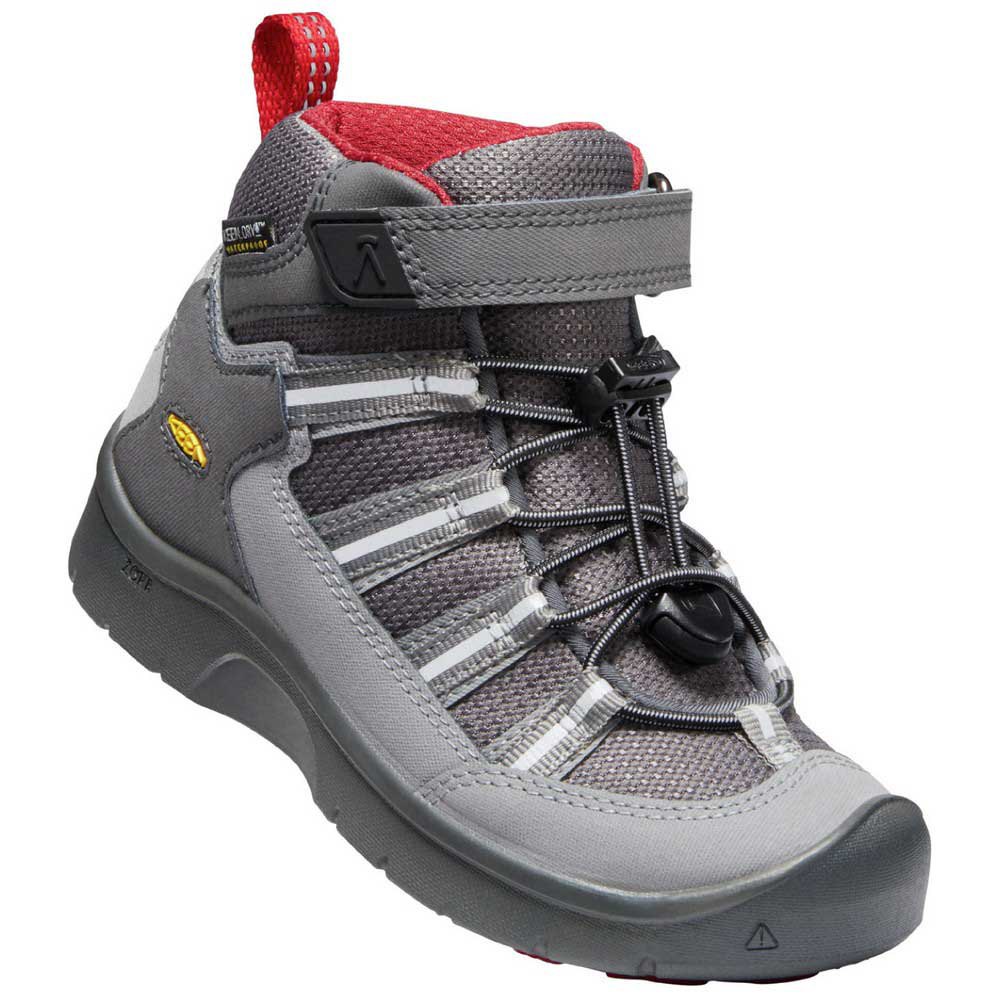 Keen Boys Hikeport 2 Waterproof Walking Shoes Black Grey Sports Outdoors 