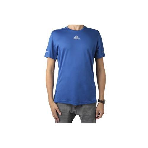 una taza de empresario orquesta adidas Camiseta Sequencials Climalite Run Tee Azul | Dressinn