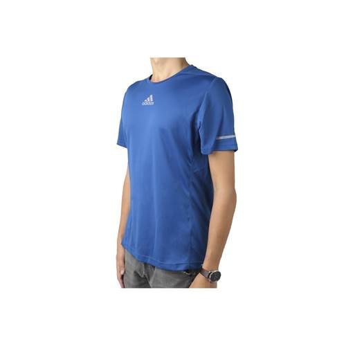 Fecha roja servir Refrigerar adidas Camiseta Sequencials Climalite Run Tee Azul | Dressinn