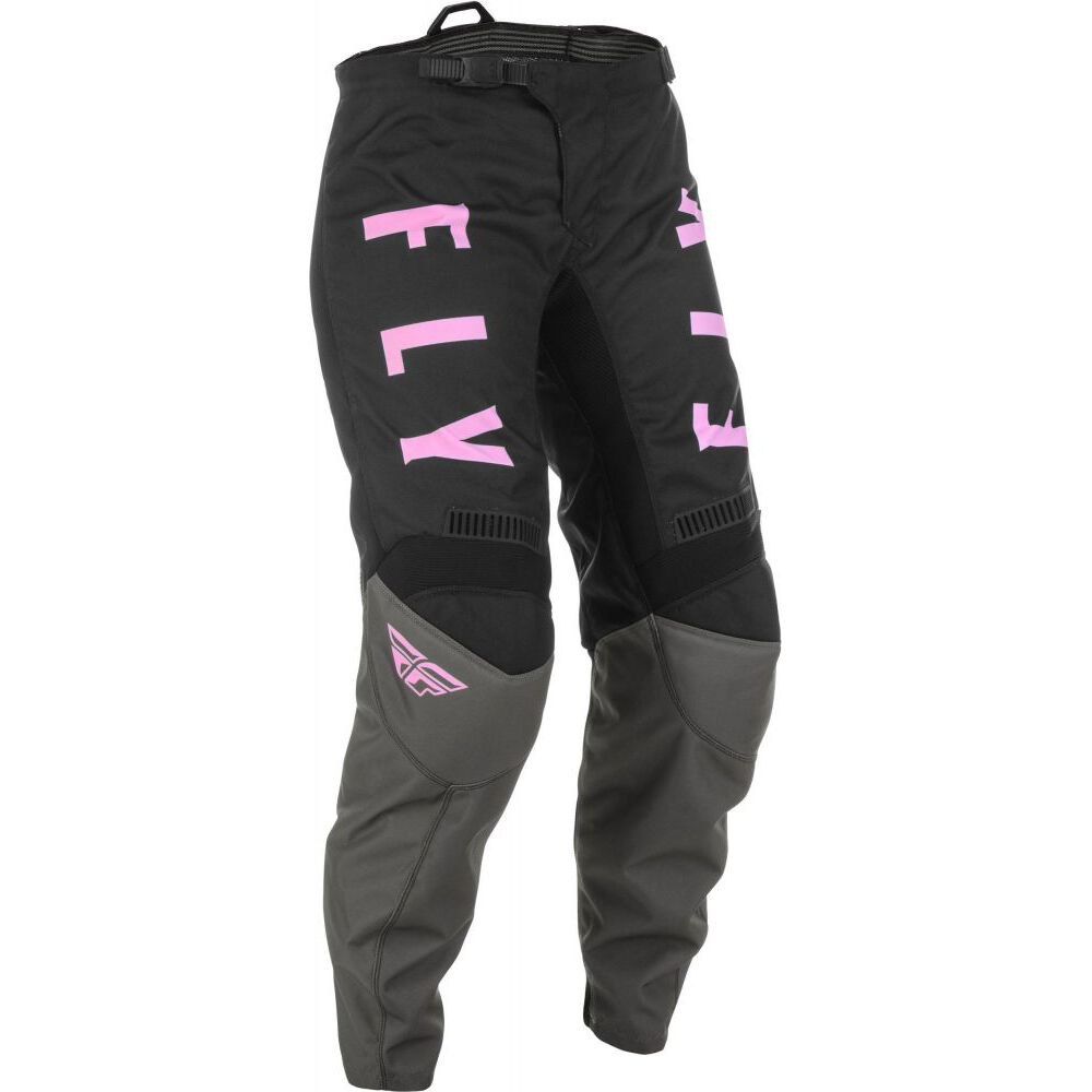 mxgear Fly Racing Womens Black/Pink F-16 Dirt Bike Motocross Jersey and Pants Kit 2021 