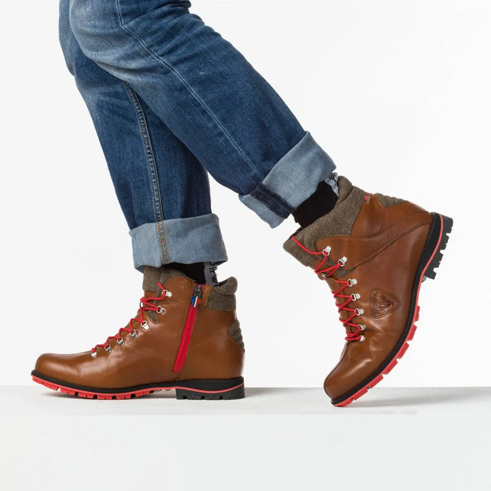 Bottes Après-ski Rossignol Chamonix Buffalo Cuir Noir – Taille 44.5 Homme, Neuves Avec Boîte