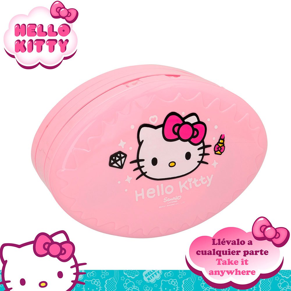 Color baby Hello Kitty Girls Makeup Case 5 Levels Multicolor| Kidinn