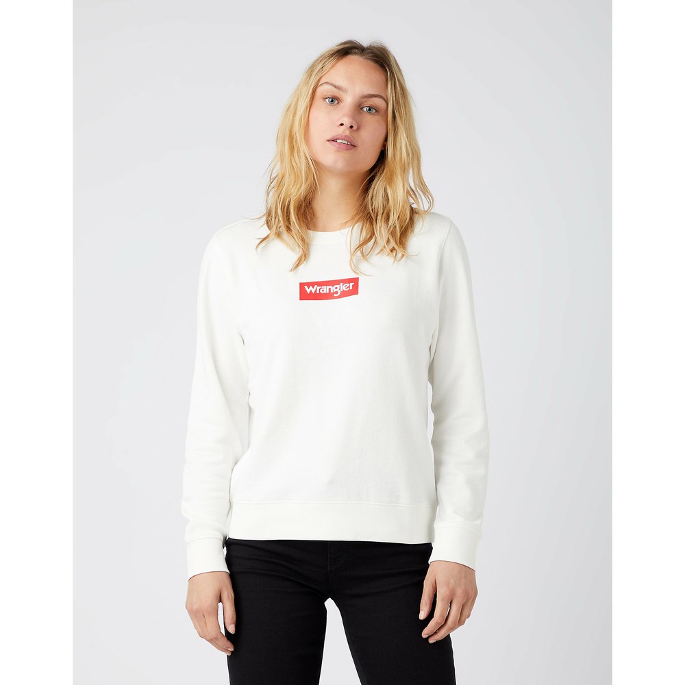 Wrangler Women´s Sweatshirt Wrangler White | Dressinn