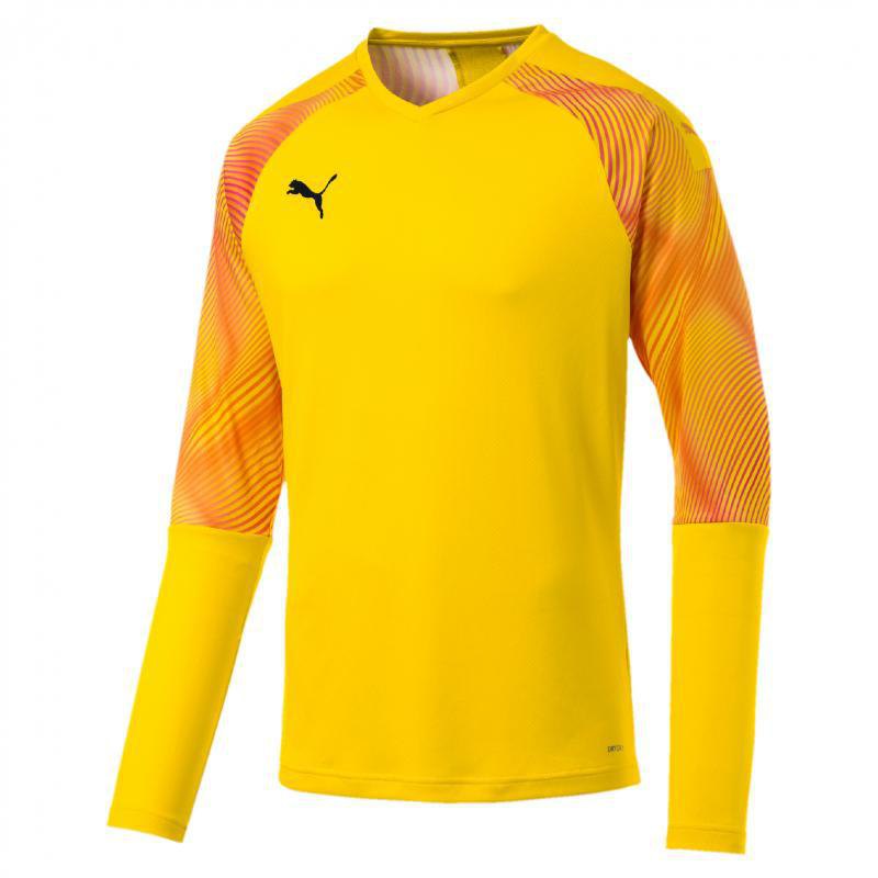 færdig Ged Ambitiøs Puma Cup Goalkeeper T-Shirt Yellow | Goalinn