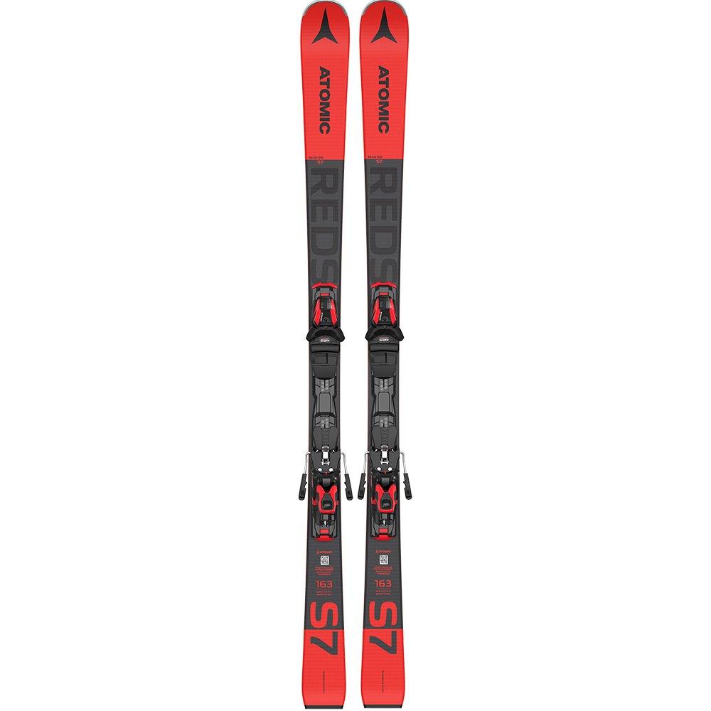 2022 Atomic Redster RS SL SQS Red/Carbon Ski Poles 
