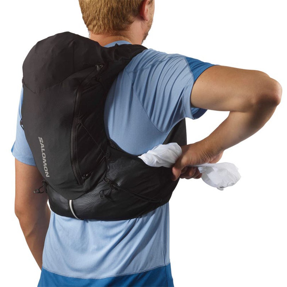 Salomon Unisex ADV Skin 12 Set Running Backpack Black 