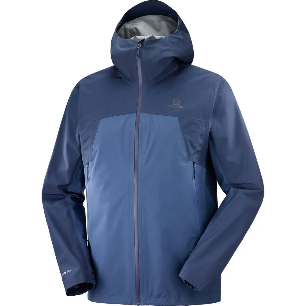 Salomon Outline Goretex 2.5L jacket Blue | Trekkinn