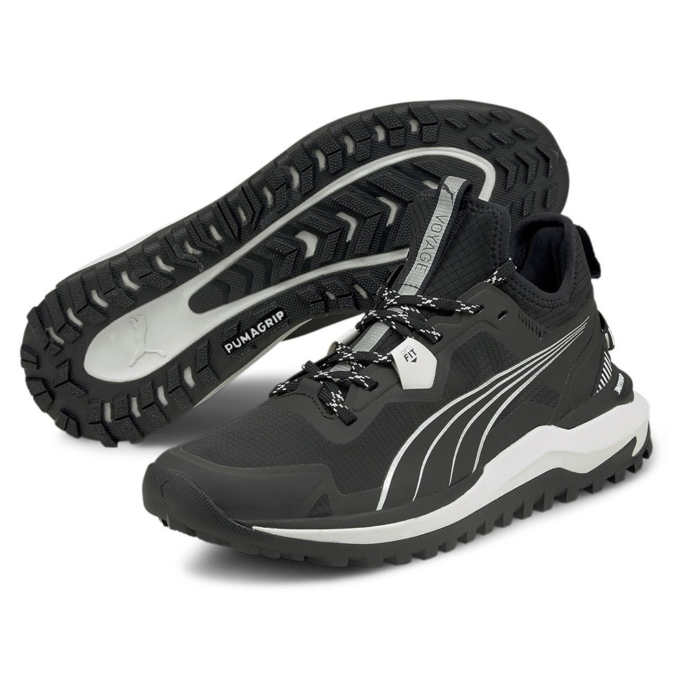 Dames Schoenen voor voor Sneakers voor Lage sneakers PUMA Rubber Velocity Nitro Wtr Hardloopschoenen in het Zwart 