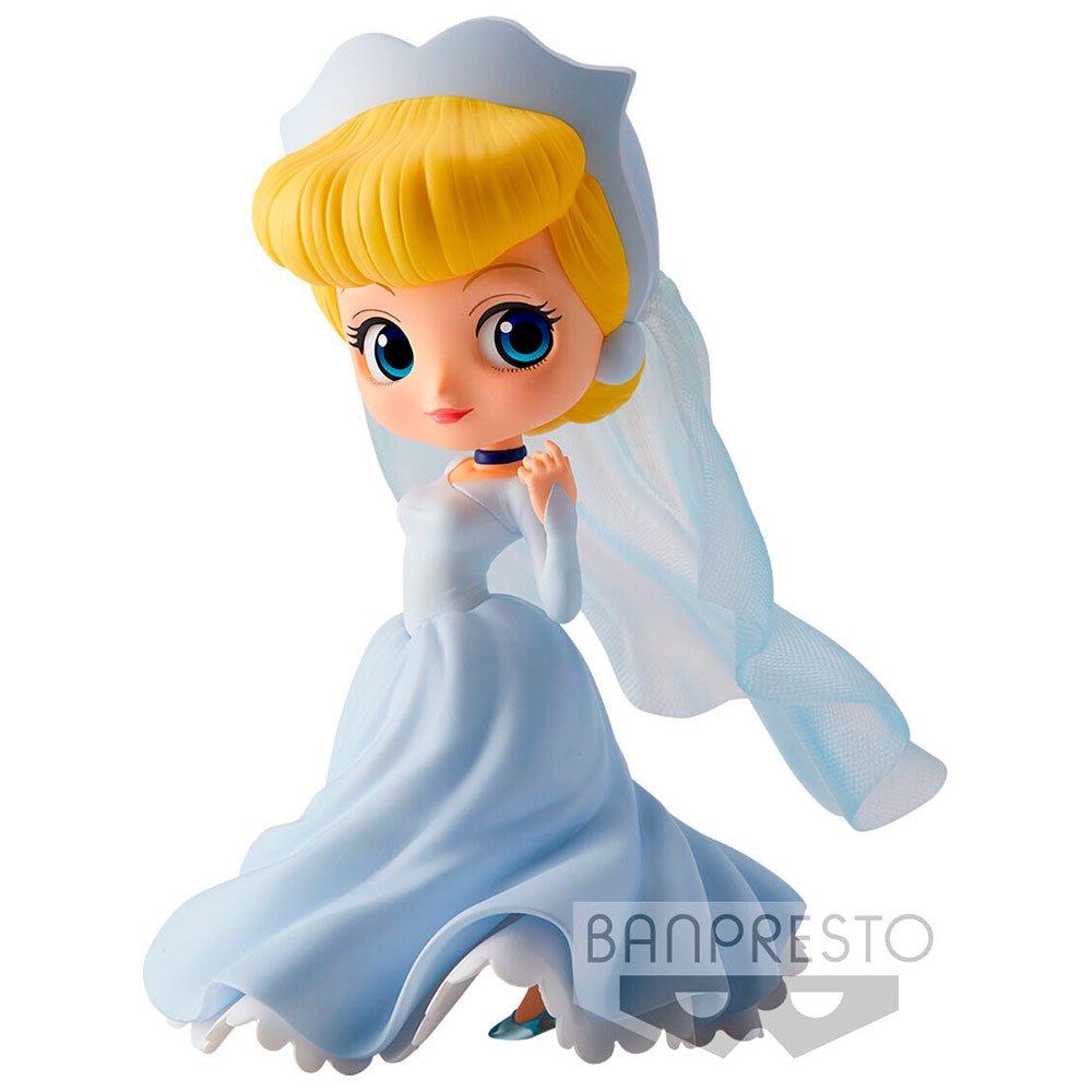 NEW IN STOCK! White Dress Banpresto Disney Q Posket Cinderella Dreamy Style 