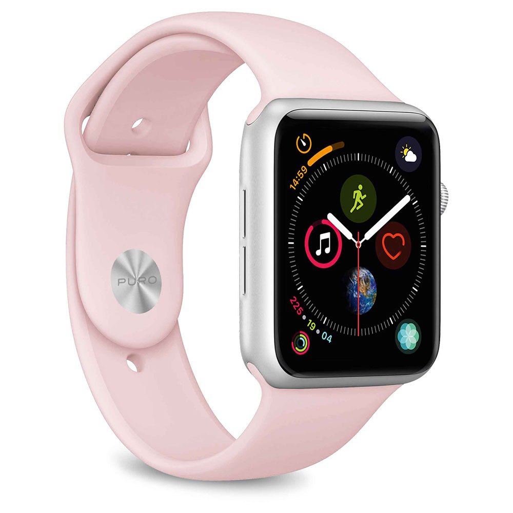 Puro Silicone Band For Apple Watch 38-40 mm 3 Units, Pink | Bikeinn