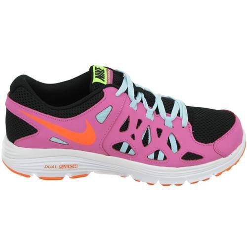 Bargain bridge Integration Nike Dual Fusion Run 2 Gs Running Shoes Pink | Runnerinn