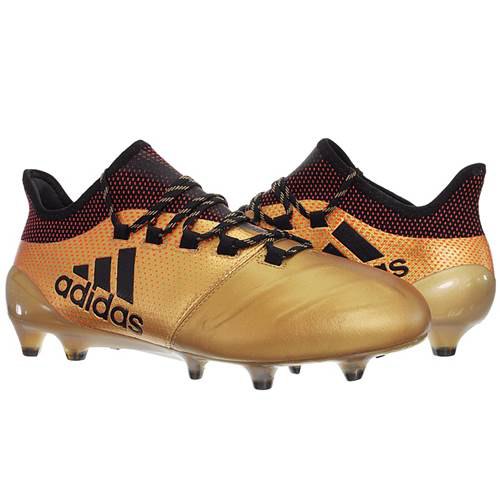 Monótono mensual Arrastrarse adidas X 171 Fg Leather Football Shoes Golden | Goalinn