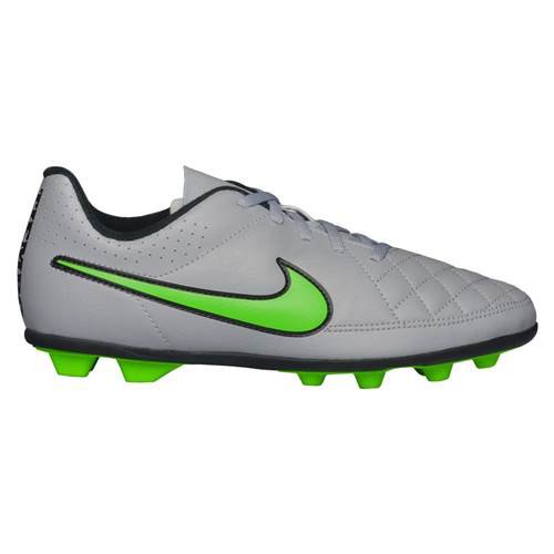 software fundament Kudde Nike Jr Tiempo Rio II Fgr Indoor Football Shoes Grey | Goalinn