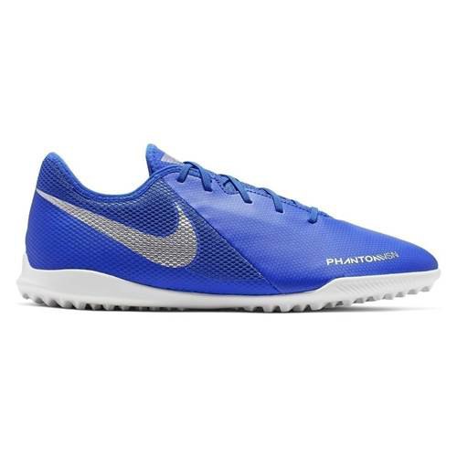 Establecer Combatiente Frotar Nike Phantom Vsn Academy Tf Football Shoes Blue | Goalinn