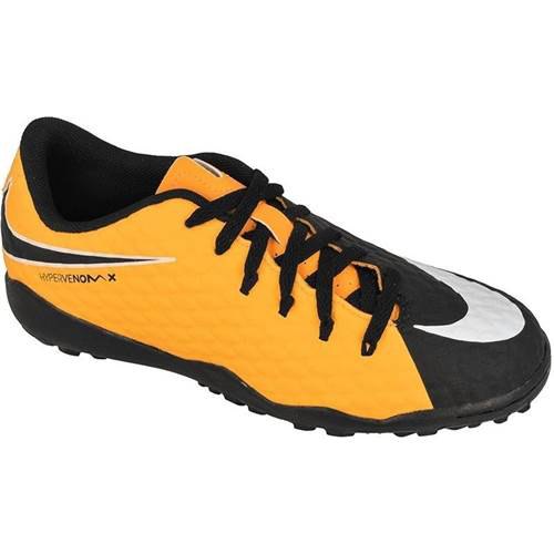 stockings Serrated fleet Nike Hypervenomx Phelon III Tf Jr Football Shoes Orange | Goalinn