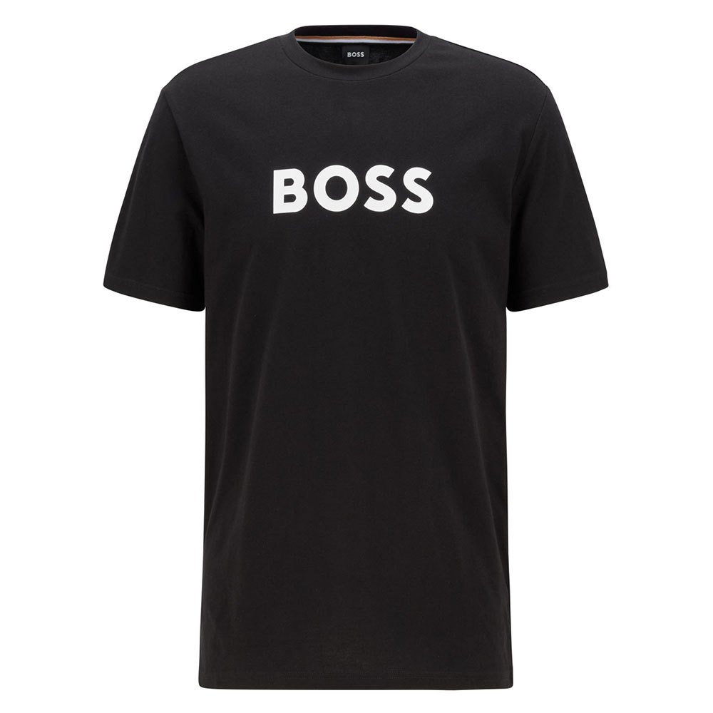 dark Dare Hurricane BOSS Short Sleeve T-Shirt UV 50+ Black | Dressinn