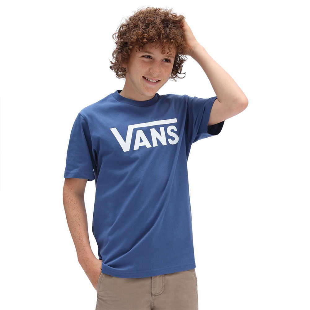 Algebraico enero vocal Vans Classic Short Sleeve T-Shirt Blue | Xtremeinn