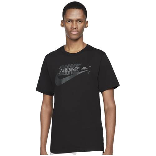 Drijvende kracht Pompeii Assert Nike Air Max T-shirt Zwart | Dressinn