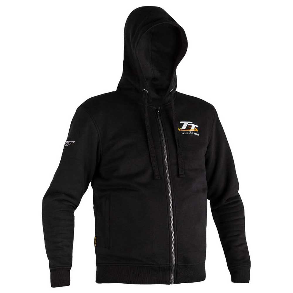RST Iom TT Full Zip Sweatshirt Black | Motardinn