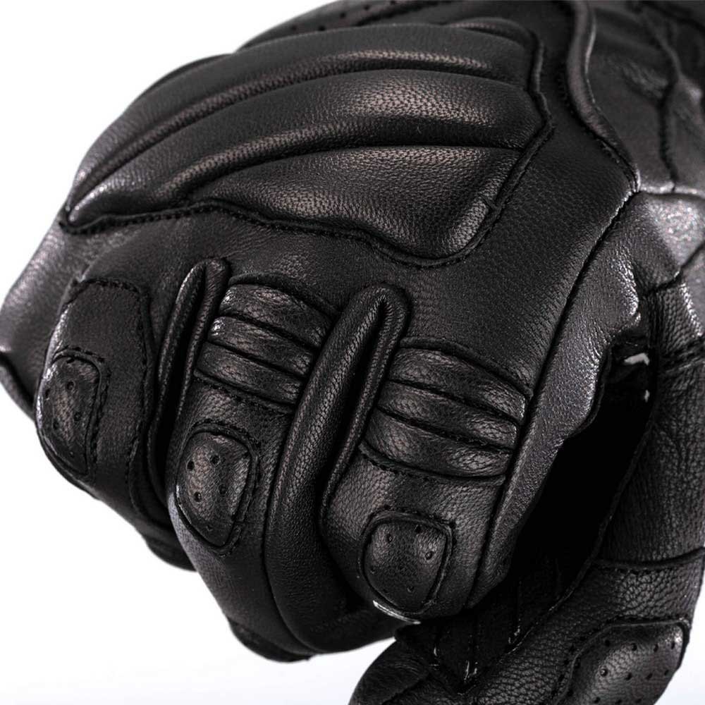 RST RST Turbine Leather Waterproof CE Motorcycle Gloves Black 