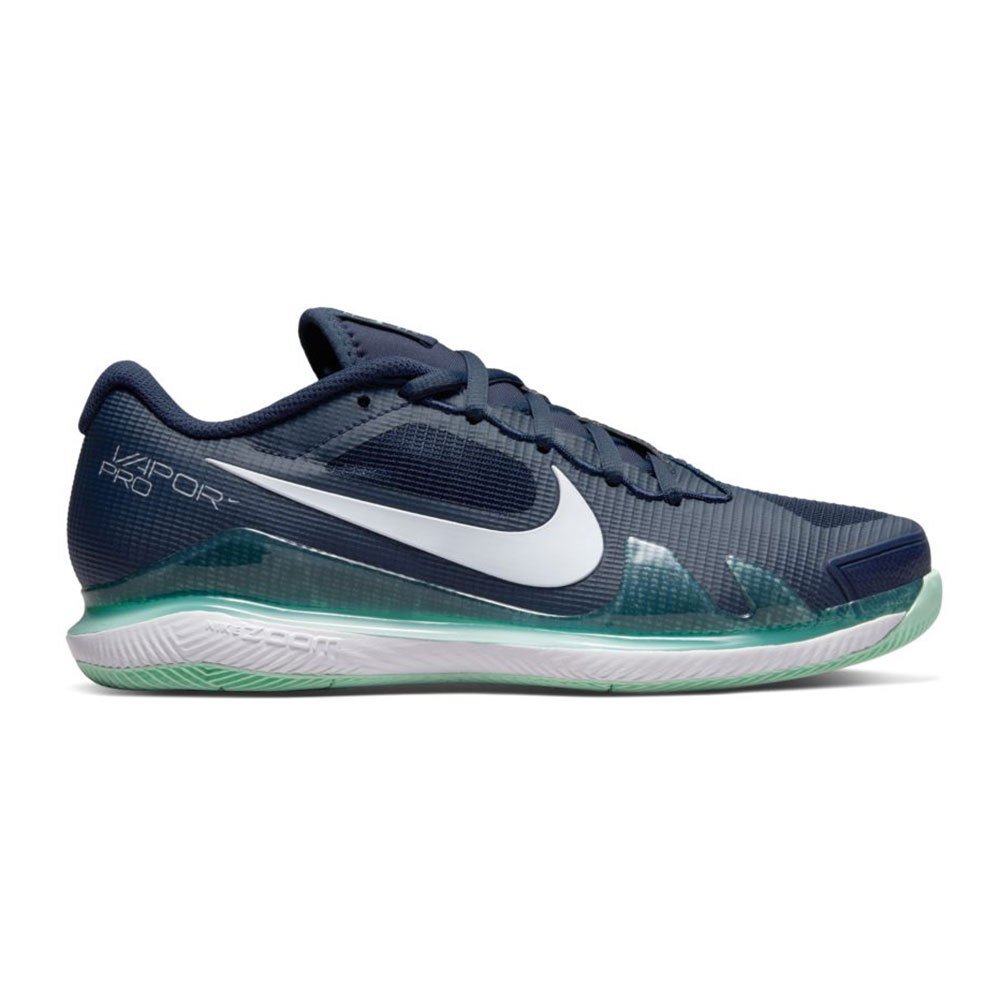 tone Bold amplitude Nike Court Air Zoom Vapor Pro HC Shoes Blue | Smashinn