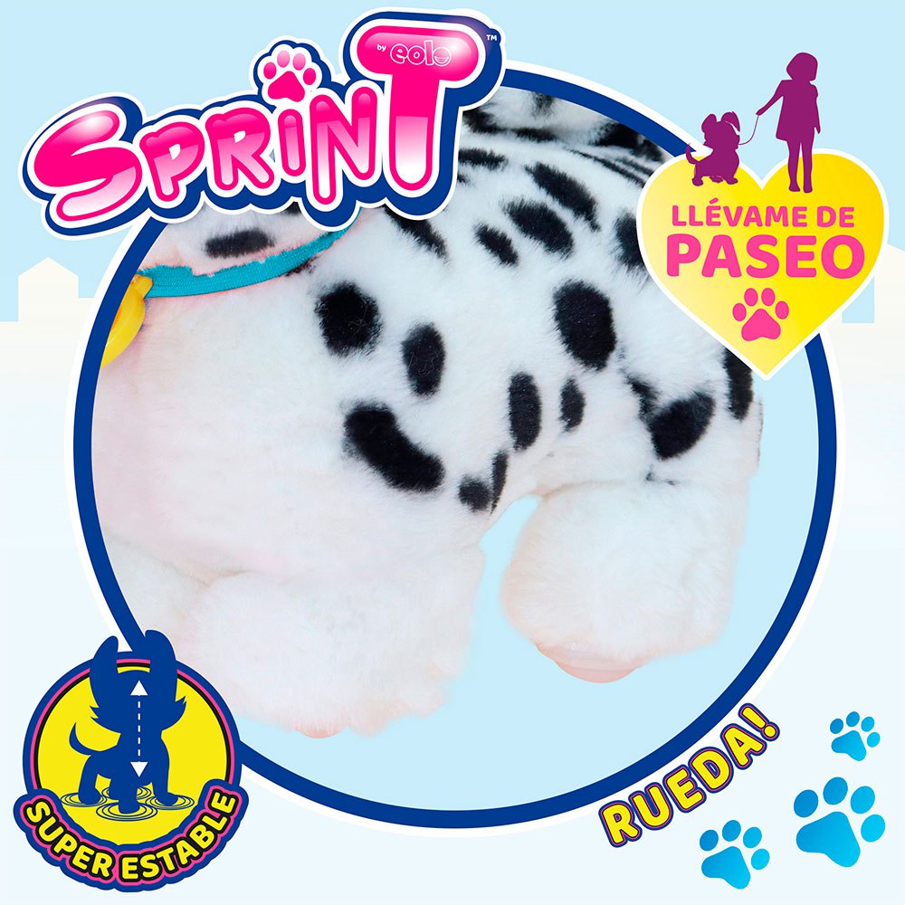 Sprint Dalmatiër Met Geluid Sleepspeelgoed