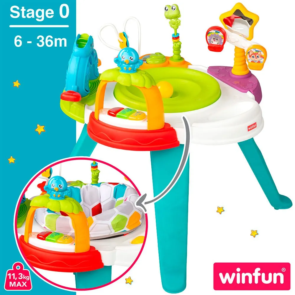 Winfun Aktivitätswürfel Für Babys – Bunter Spielwürfel Mit 3 M Spielfläche