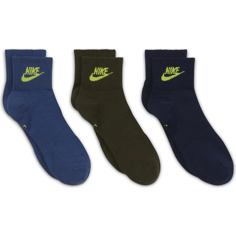 Nike Everyday Essential Ankles socks 3 pairs Multicolor Dressinn
