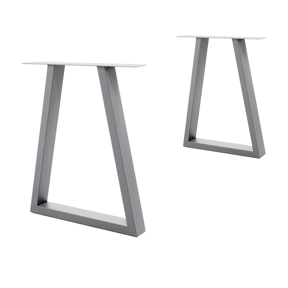 Details about   2pc Table Legs Stainless Metal 72*60cm X Shape Dining Table Desk Heavy Duty 