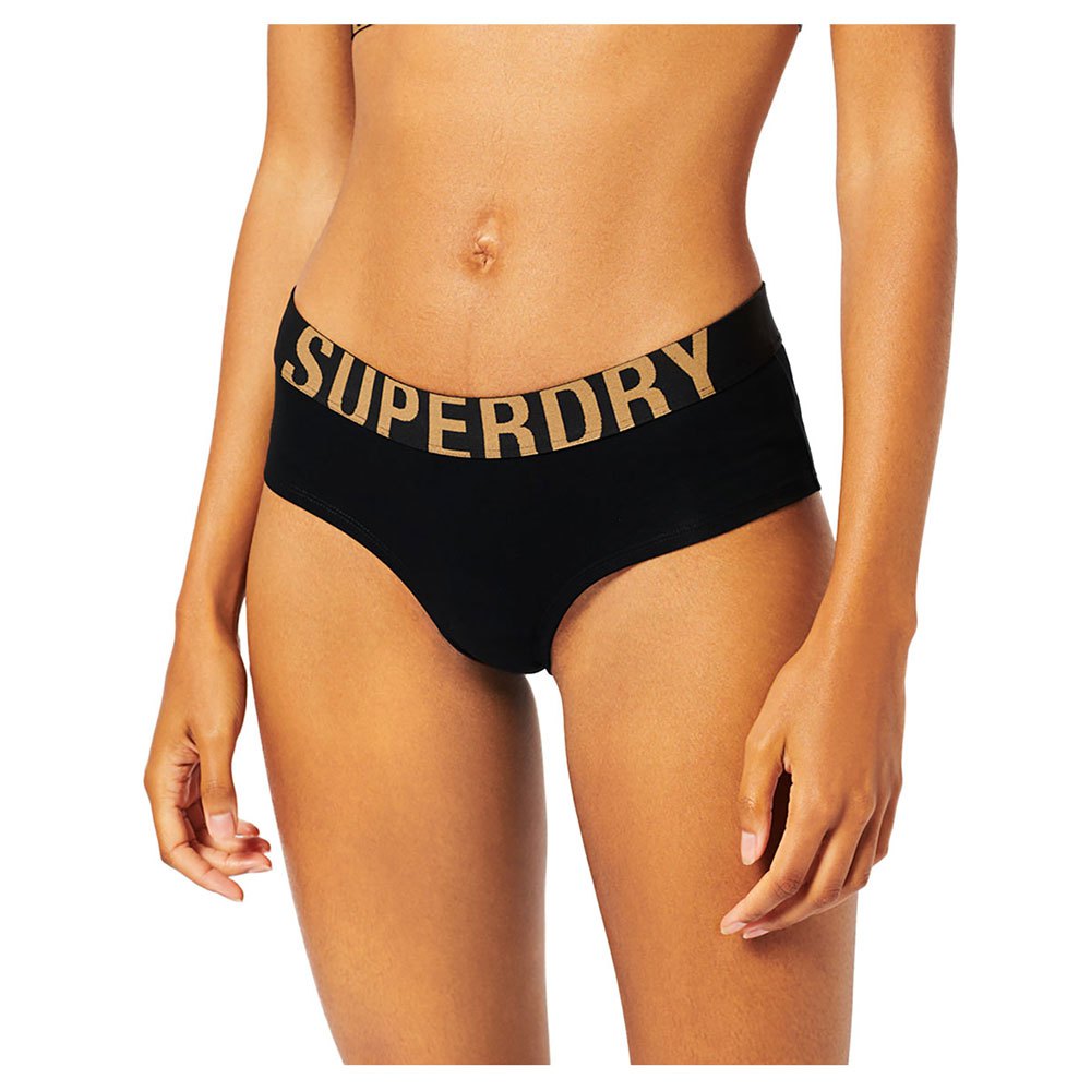 Visiter la boutique SuperdrySuperdry Large Logo Bikini Brief Court Femme 