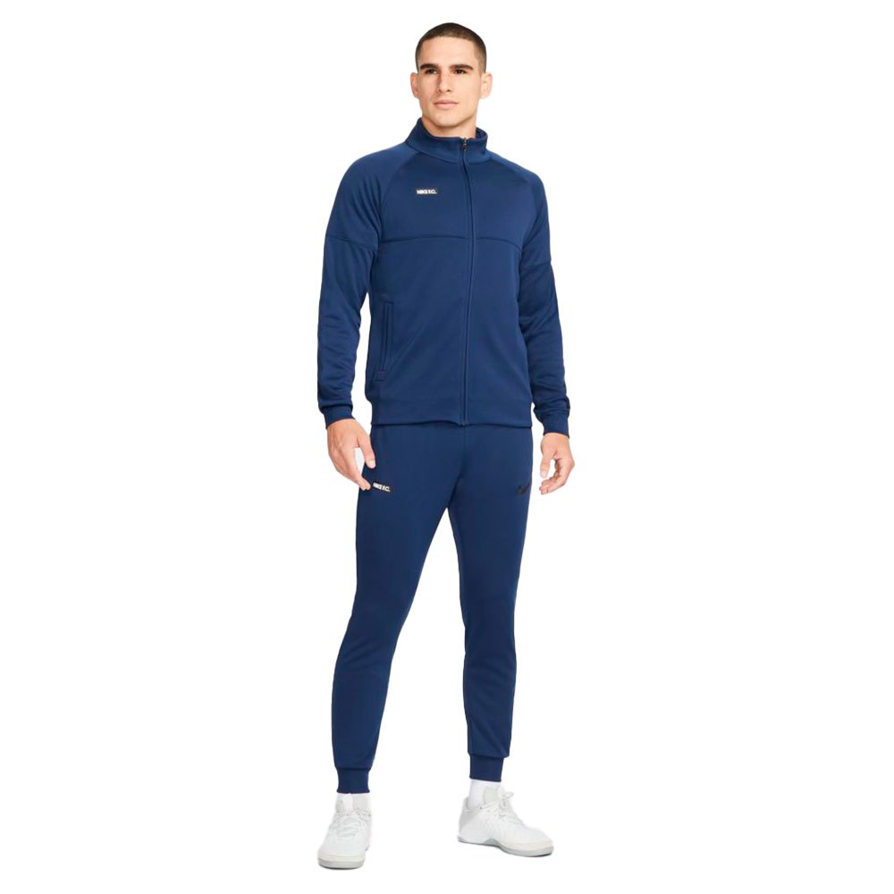 Captain brie Pompeii Formation Nike F.C. Libero Dri Fit Track Suit Blue | Goalinn
