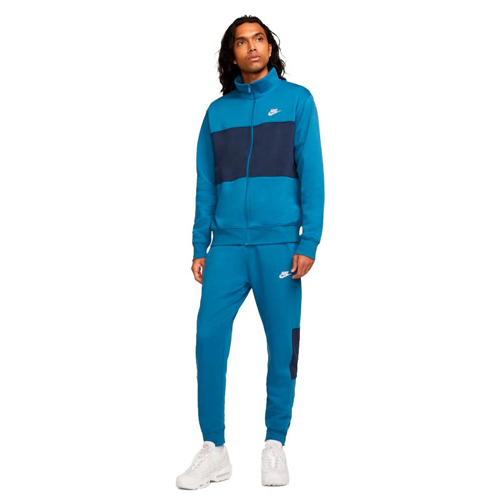 Nike Sportswear Sport Essentials Fleece Спортивный костюм Голубой