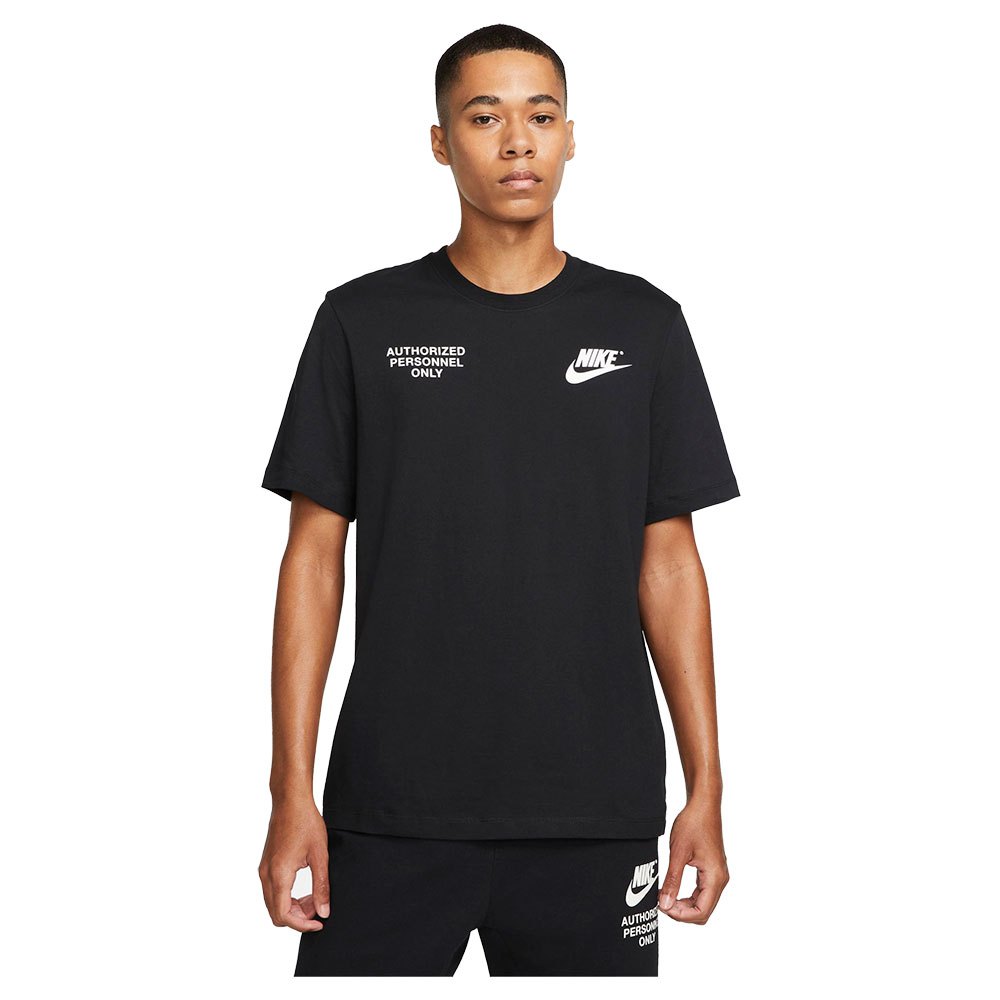 yaşamak komuta Çürük  Nike Sportswear Tech Auth Personnel Short Sleeve T-Shirt Black, Dressinn