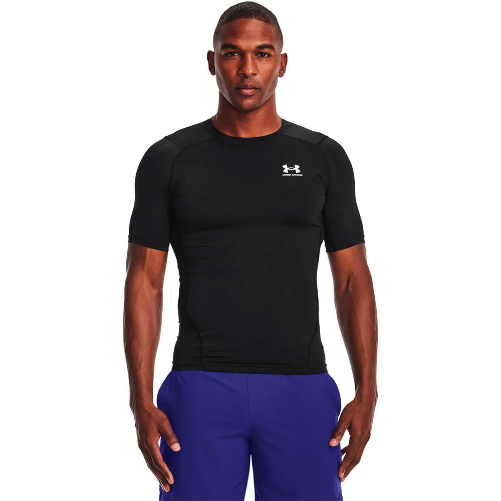 Under armour T-shirt à manches courtes Heatgear Compression Noir - Main Image