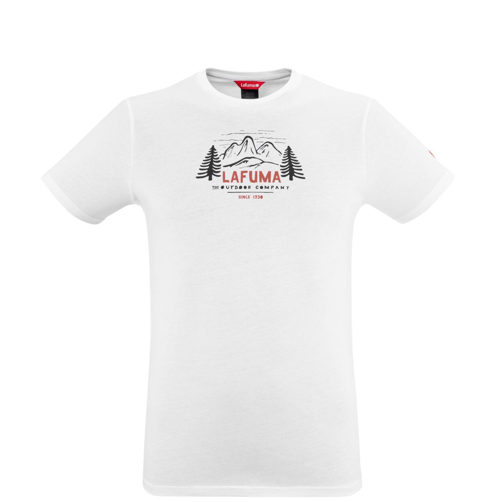 Verknald Kreet Beschrijvend Lafuma Adventure Short Sleeve T-Shirt White | Trekkinn
