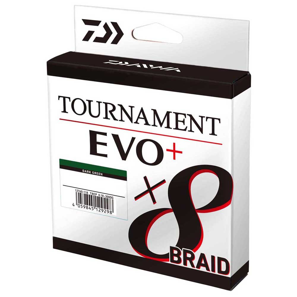 Daiwa Tournament 8 Braid Evo Braided Line Multicolor 300M 