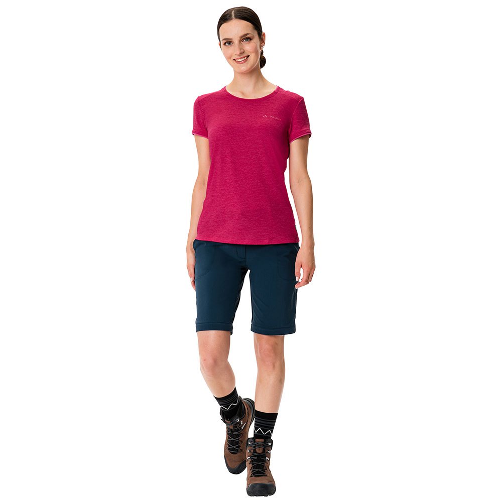 VAUDE Essential Short Sleeve T-Shirt Red | Trekkinn
