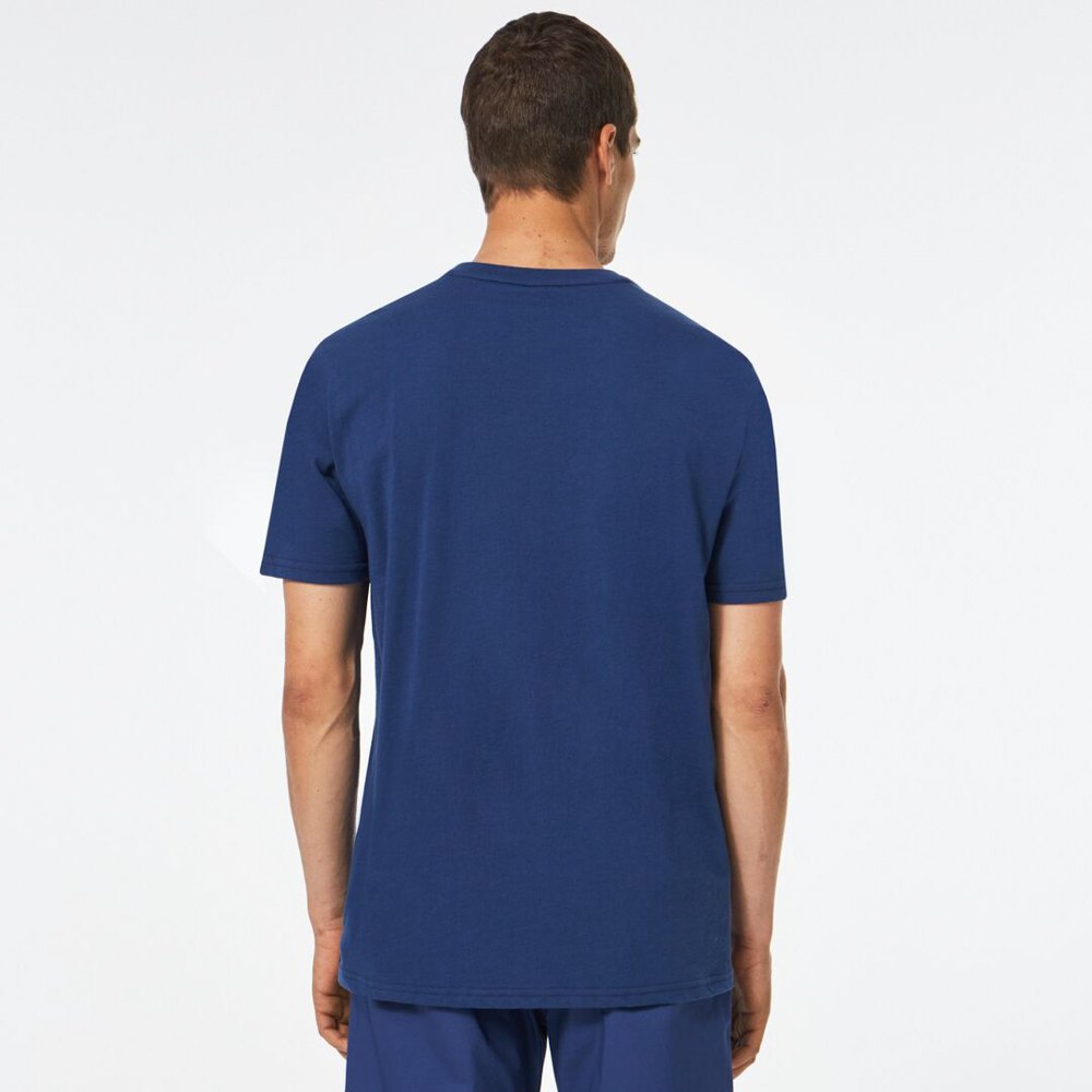 Oakley Baumwolle Blurred Scatter Skull Tee in Blau für Herren Herren Bekleidung T-Shirts Kurzarm T-Shirts 
