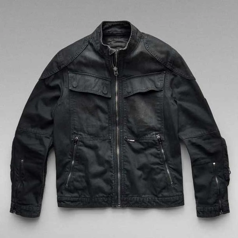 G-Star Biker Pencilcase jacket Black | Dressinn