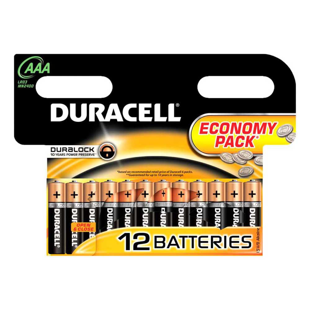 Duracell 81480556 AAA Baterie Alkaliczne 12 Jednostki
