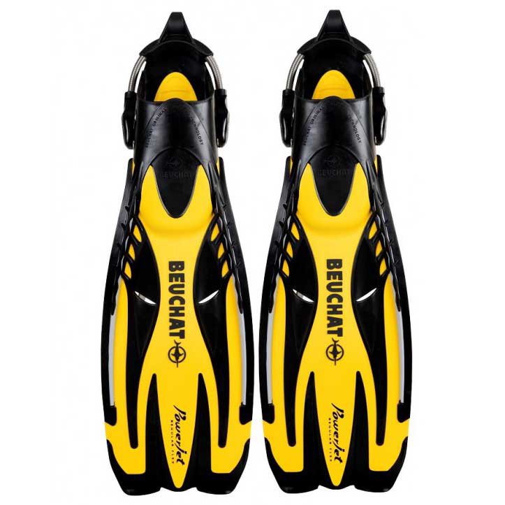 EU 41-44 Colour Choice Size M/L Beuchat Aquabionic Open Heel Fins 