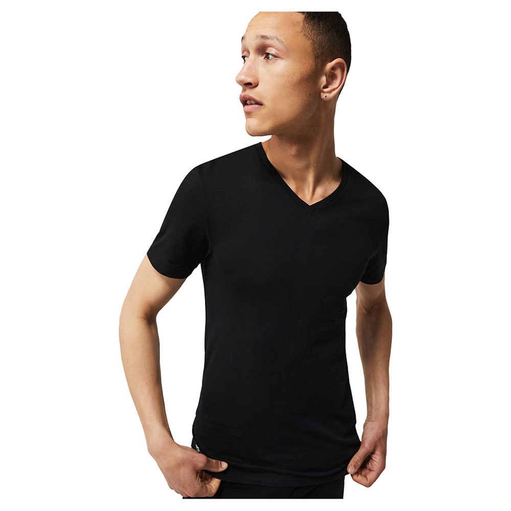 Lacoste Pack TH3374-00 Short Sleeve T-Shirt Pyjama 3 Units Black| Dressinn