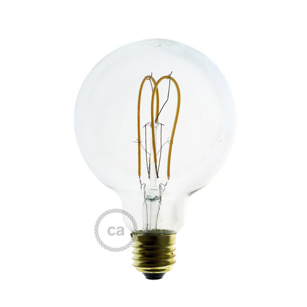Creative cables Lampada Da Parete Con Lampadina Spostaluce Metal 90° E27
