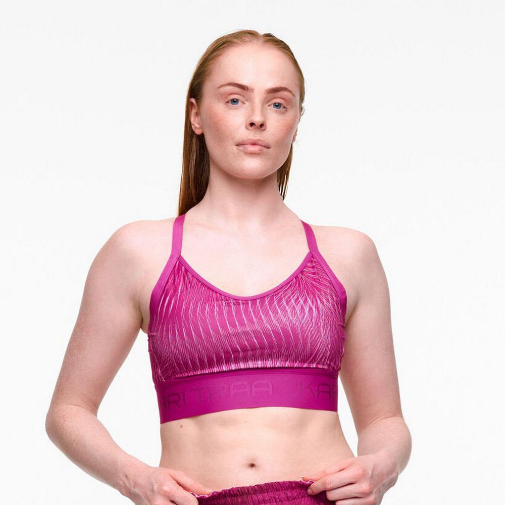 Lonsdale Womens Crop Top Boxed Sports Bra Racer Back Stretch Stretchy 