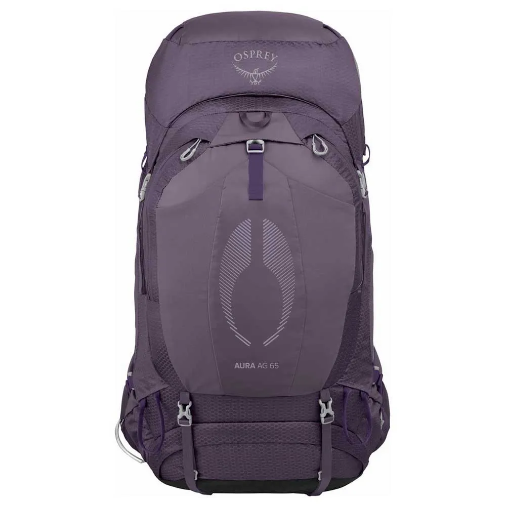 osprey aura 65 backpack eggplant purple small Osprey Aura AG 65L Woman Backpack