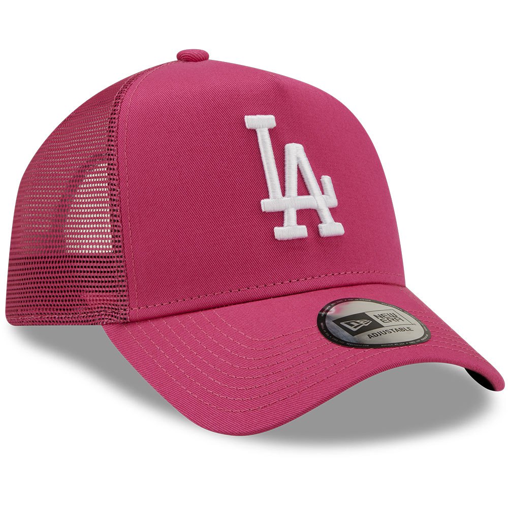 metgezel Leonardoda stijl New era Los Angeles Dodgers Trucker Cap Pink | Dressinn