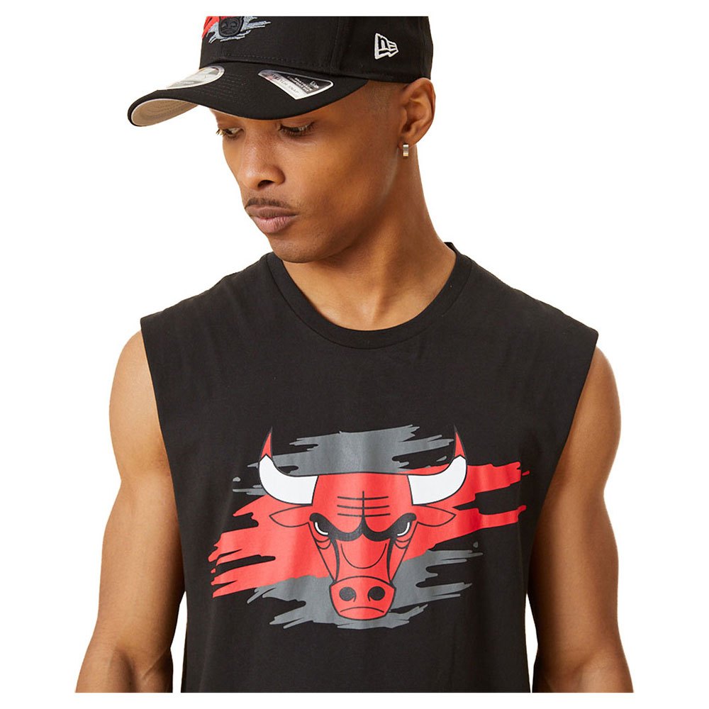 New era T-shirt sans manches NBA Team Logo Chicago Bulls