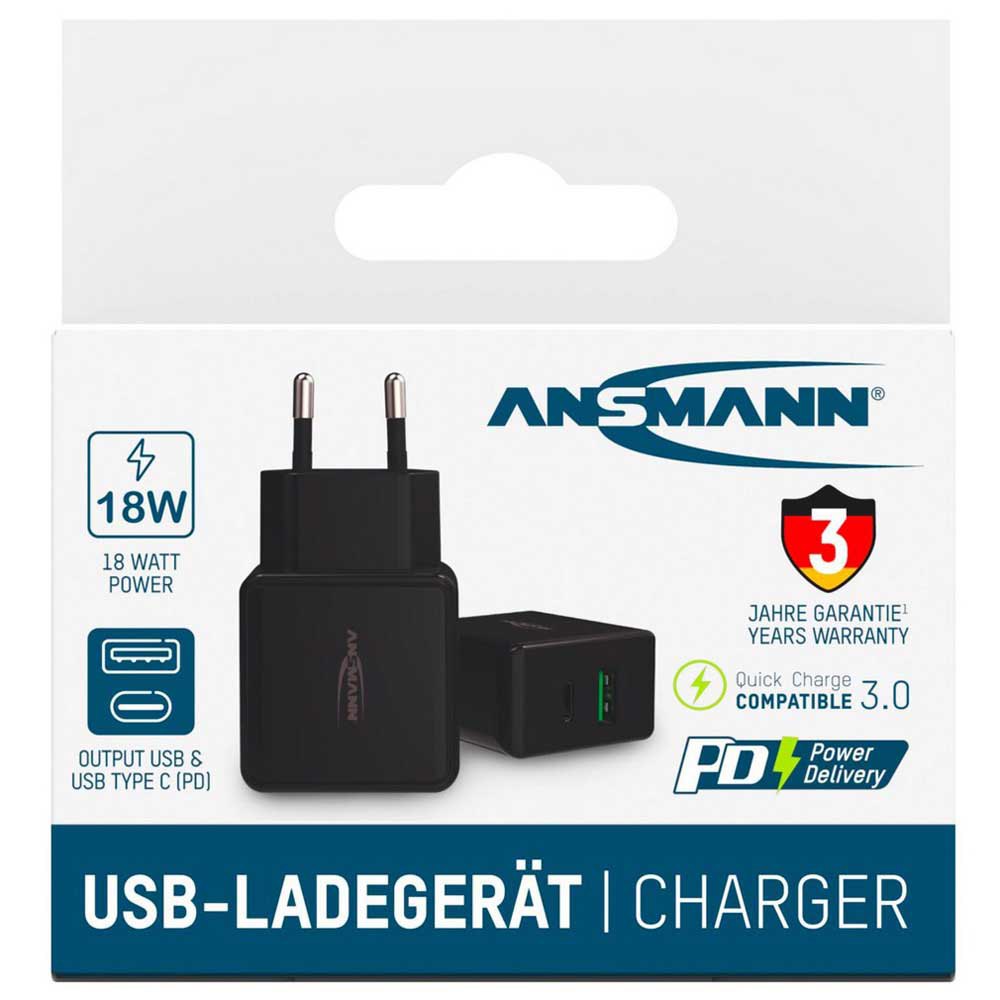 Ansmann HC218PD 18W Charger